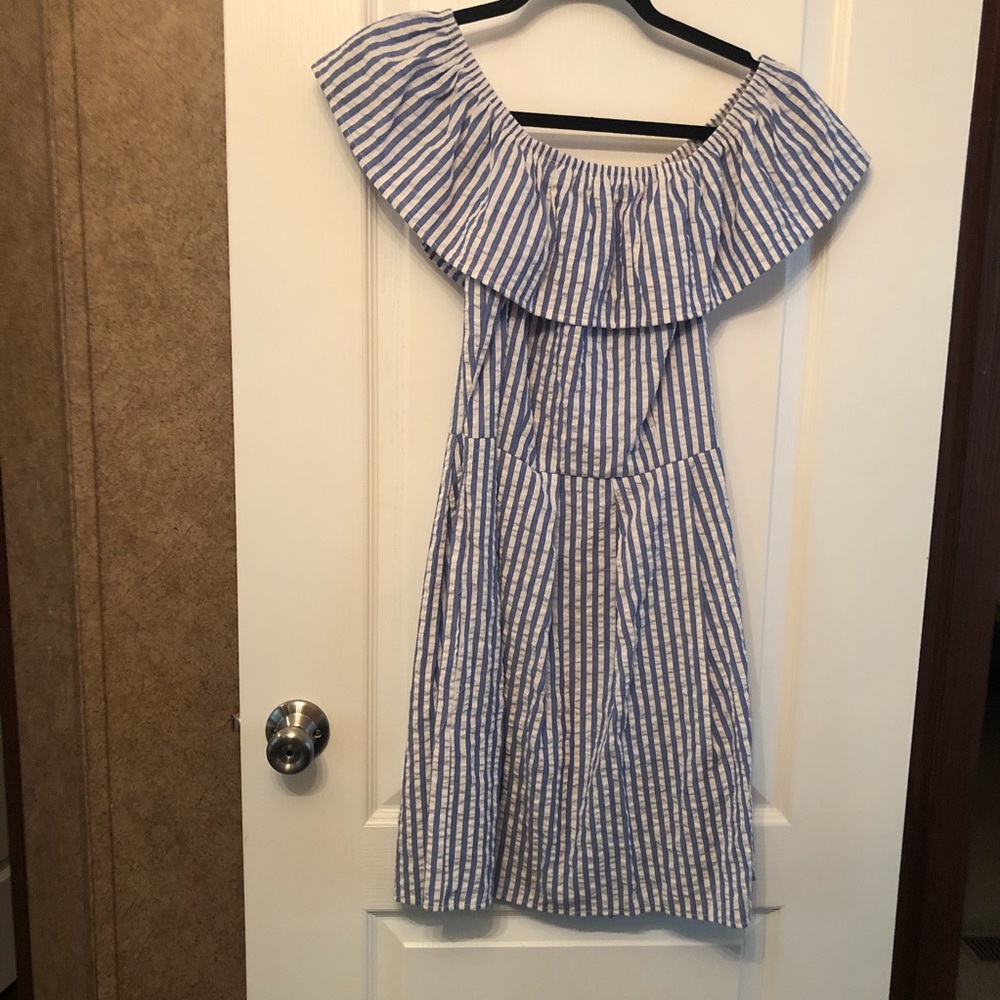 Seersucker style dress